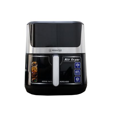AdvanceTech America 8.2L Air Fryer with Electronic Touch Control, LED Display & 8 Preset Menus – 1700W, Viewing Window