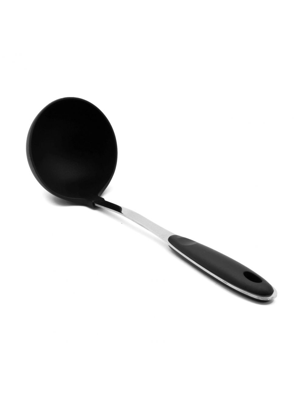Royalford RF1204-NSPL Nylon Soup Ladle with Stainless Steel Handle