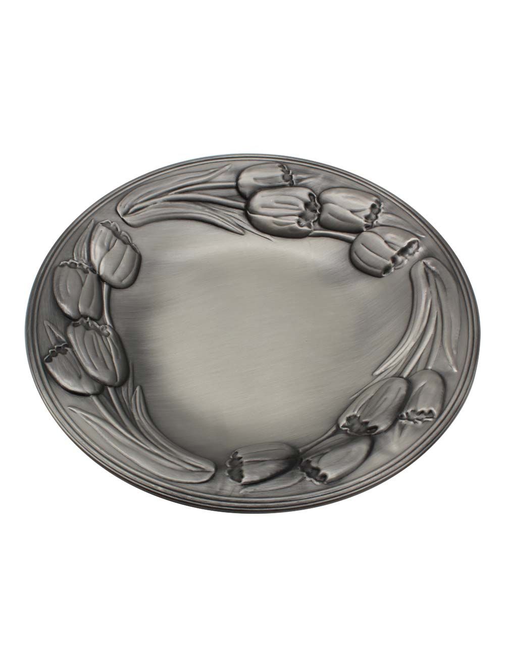
Pewter-plated Round Tray 13