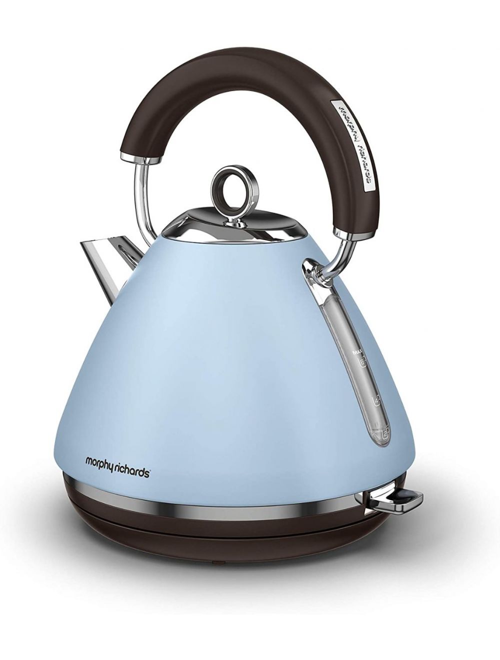 Morphy Richards Accents Pyramid Kettle - Azure-102100