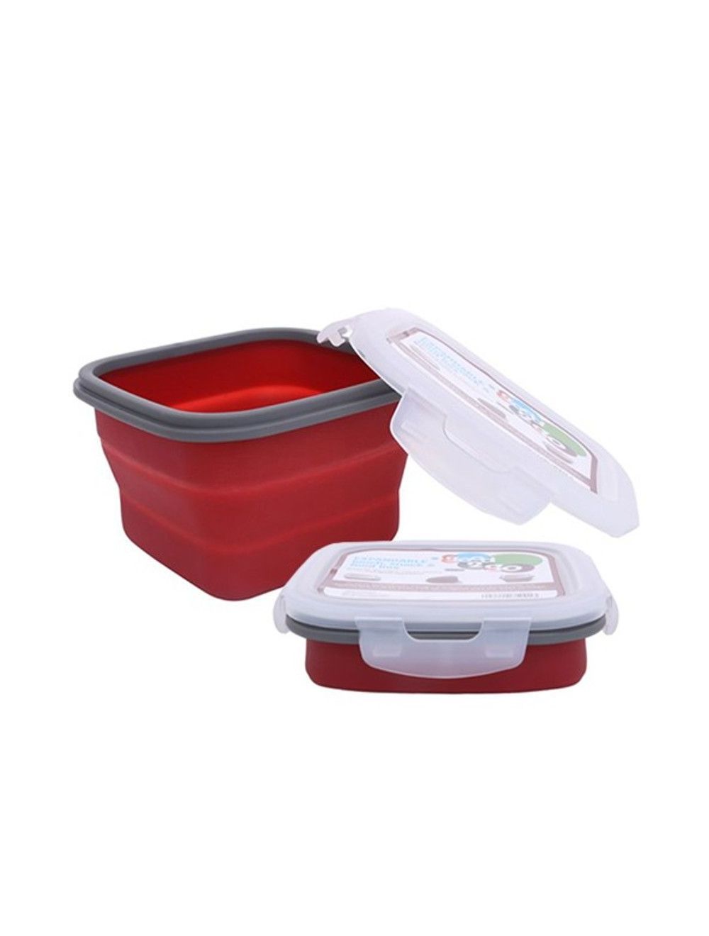 Good 2 Go Square Container 800 ml - Red-G35001