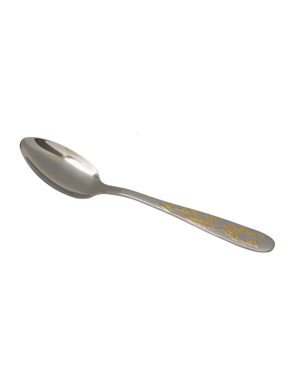 Delcasa 6 Pcs S/S Dessert Spoon/Golden-DC1099