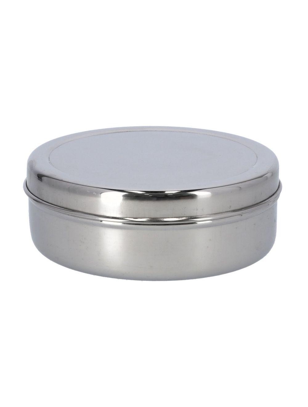 Delcasa 16.5 Cm Stainless Steel Lunch Box - Leak-Proof & Airtight Lid Round Food Storage Container