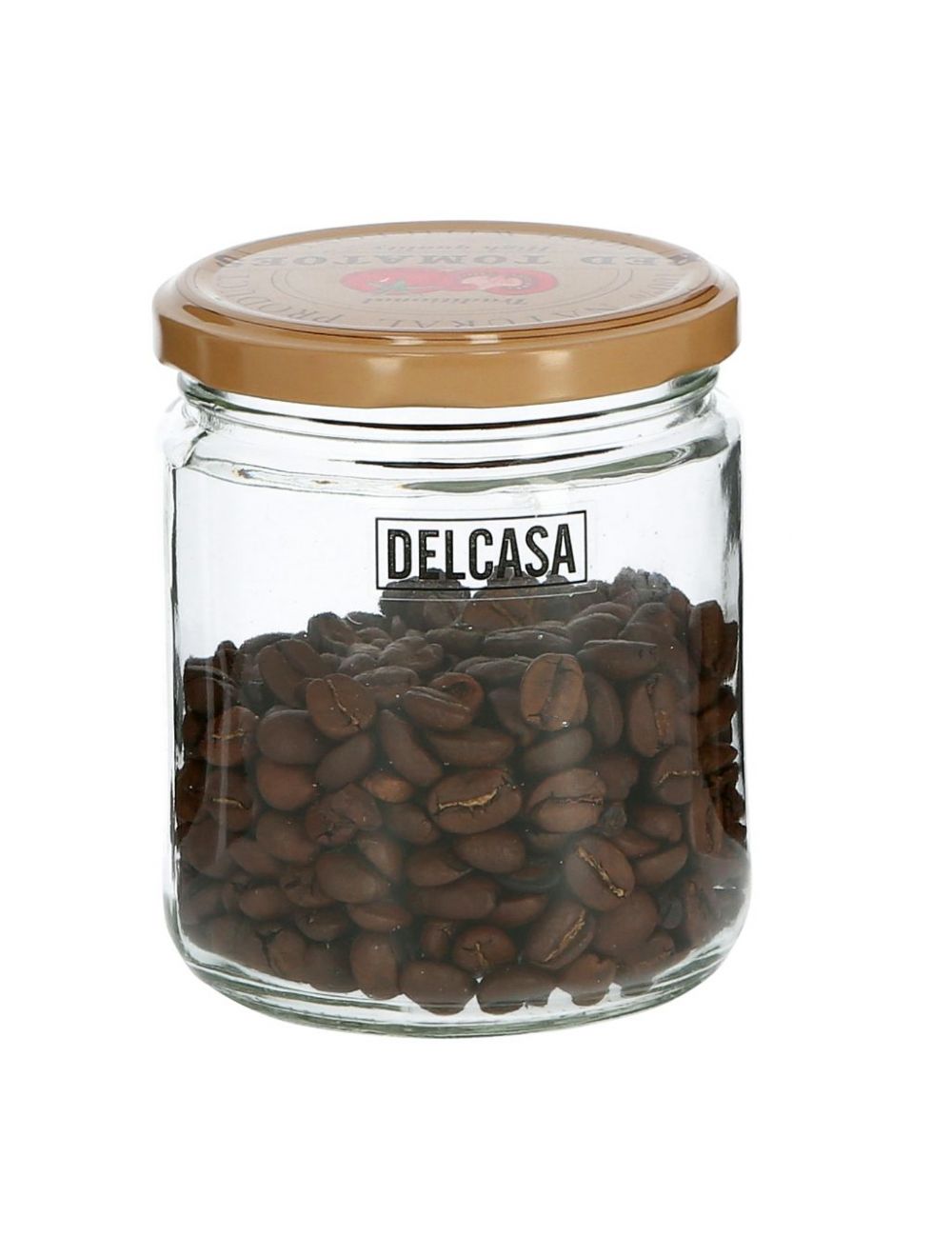 Delcasa DC1752 400ml 6Pc Glass Storage Jar - Air-proof Glass Jar