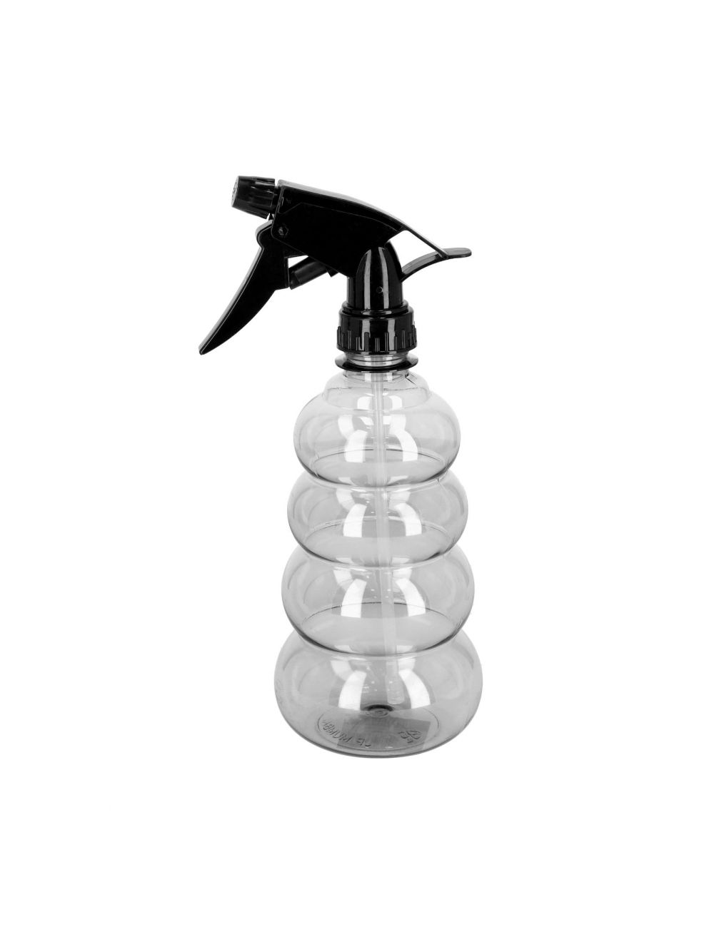 Delcasa 500ml Spray Bottle - Portable Bottle Water Mist Stream Liquid Container Leak Proof Trigger Sprayer | Transparent Body | Ideal for Salon, Tattooing, Hairdressing, Gardening