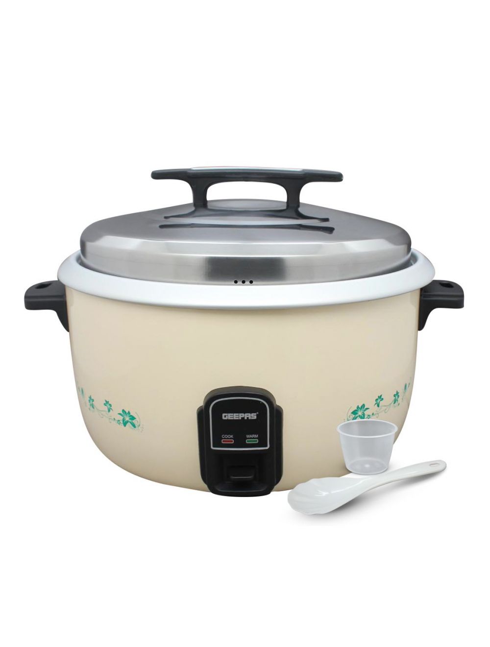 Geepas 10 L Electric Rice Cooker with Steamer | 3000W