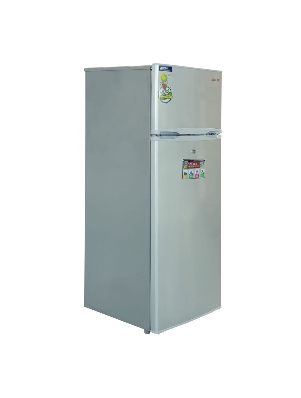 Geepas 240 L Defrost Double Door Refrigerator /VcmMetal1x1