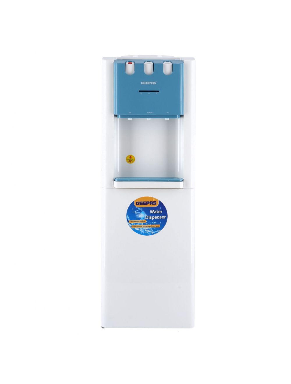 Geepas Hot And Cold Water Dispenser GWD8354 White