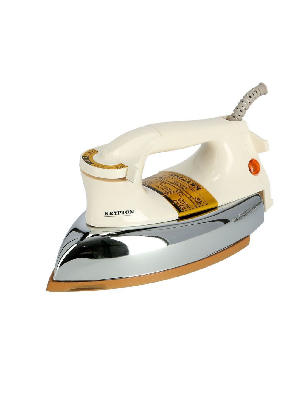 Krypton 1200W Dry Iron for Perfectly Crisp Ironed Clothes-KNDI6032