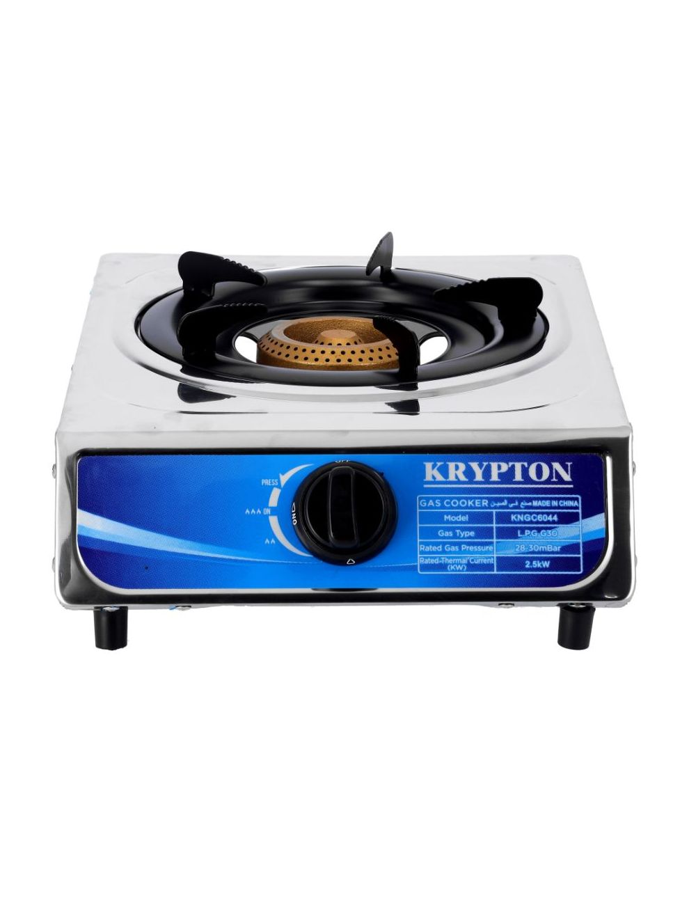 Krypton Single Gas Burner for Flexible Precise Table Top Cooking-KNGC6044