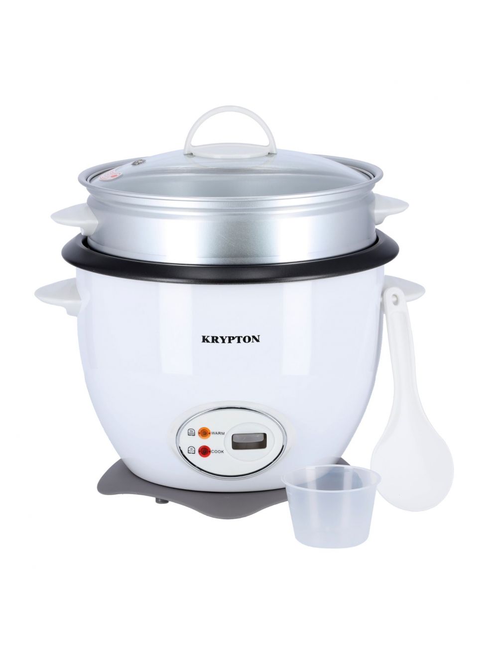 Krypton 700W 1.8 L Rice Cooker with Steamer-KNRC5283