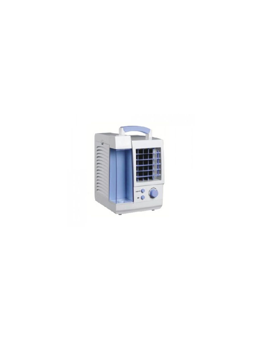 Olsenmark Mini Air Cooler - Portable Fan, Air Cooler, Humidifier, Air Purifier - 0.80 liter - 3 Wind Speed - BS Plug