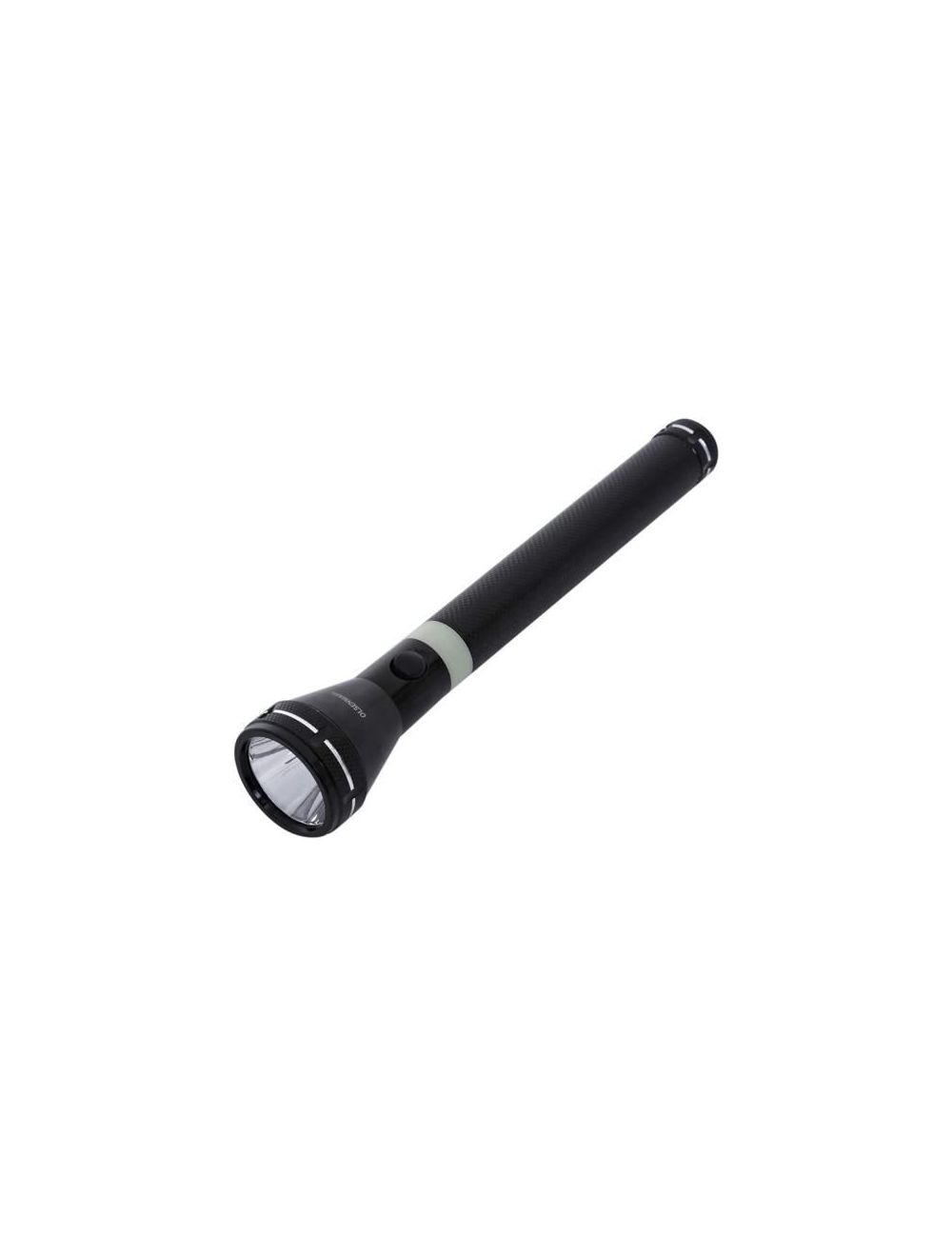 Olsenmark Rechargeable LED Flashlight, 257 MM - Rechargeable NI-CD Battery - Long Working Hours