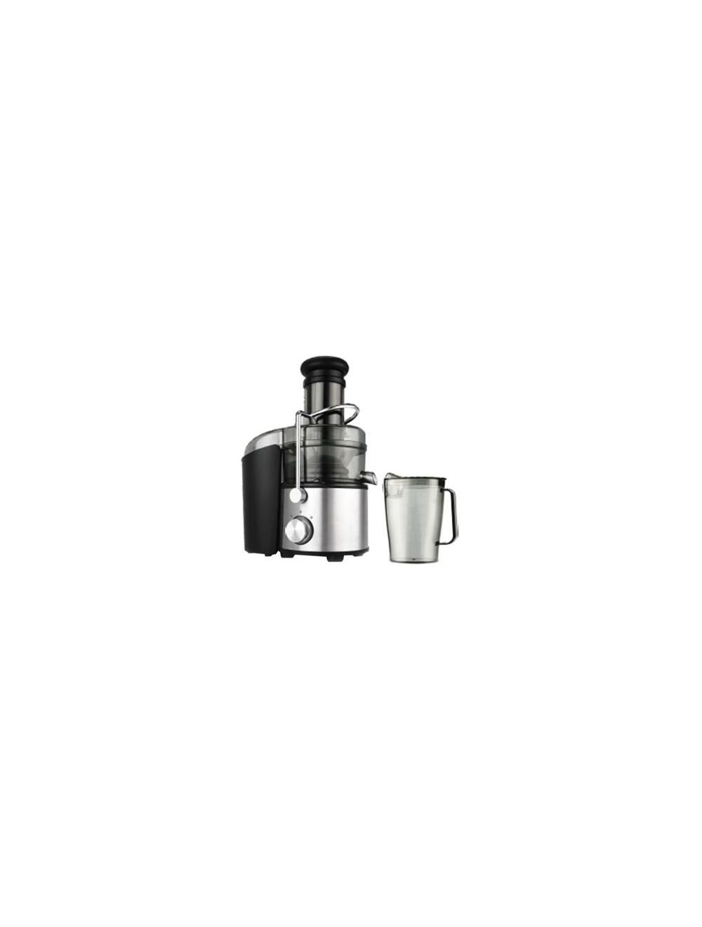 Olsenmark Juice Extractor with Stainless Steel Housing - 75mm Feeding Tube - 2L Pulp Container & 1.1L Juice Collection Cup