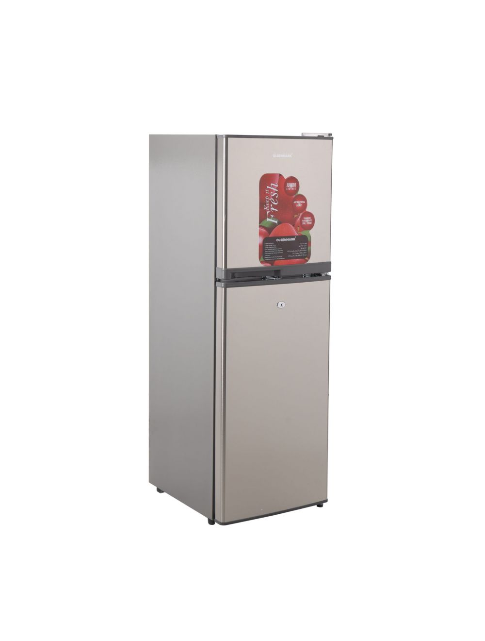 Olsenmark 180L Double Door Refrigerator