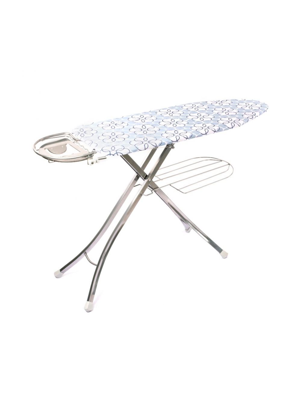 Royalford RF365IBL 127x46 cm Ironing Board with Steam Iron Rest