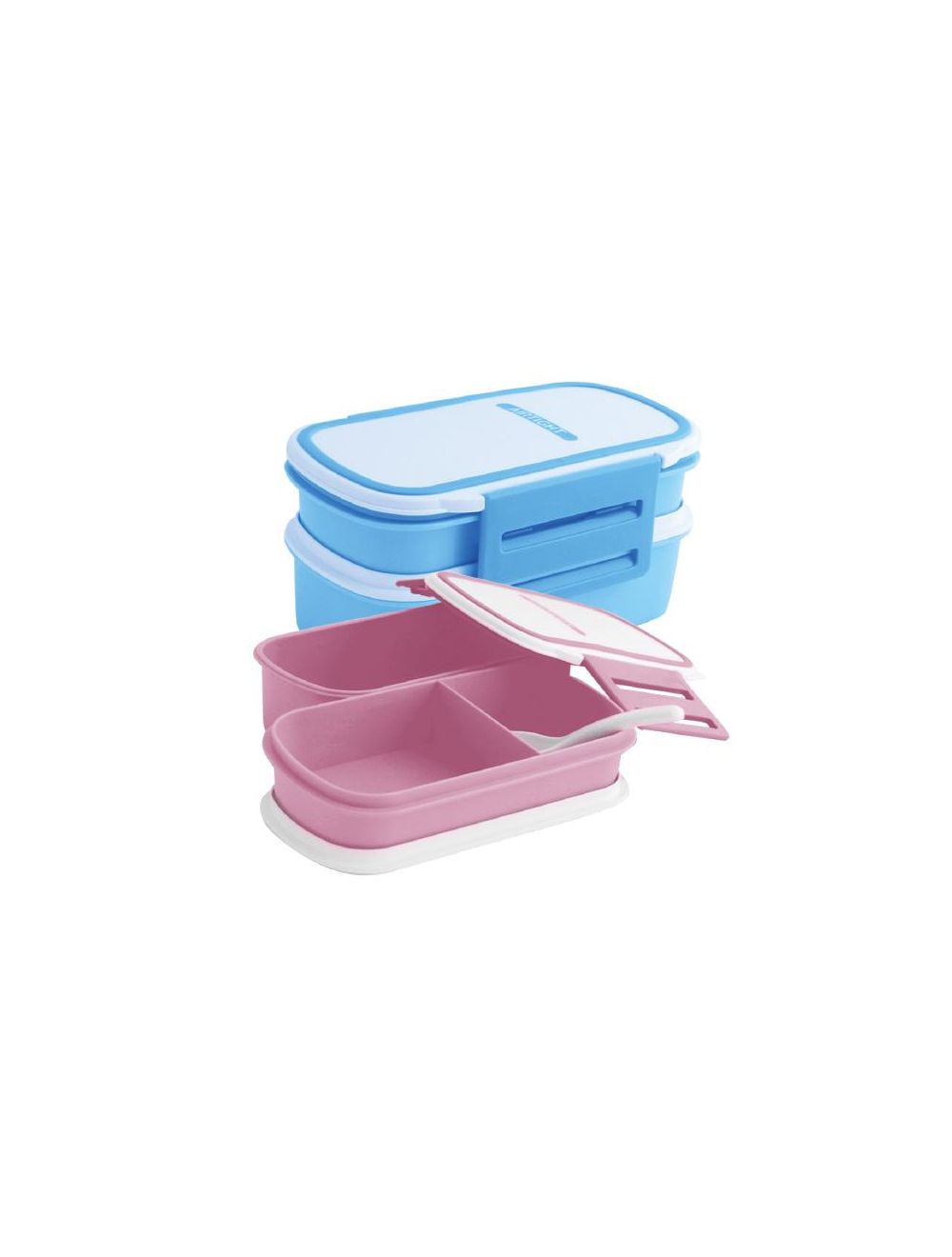 Royalford RF4399 Air Tight Lunch Box With 2 Layer (Assorted colour)
