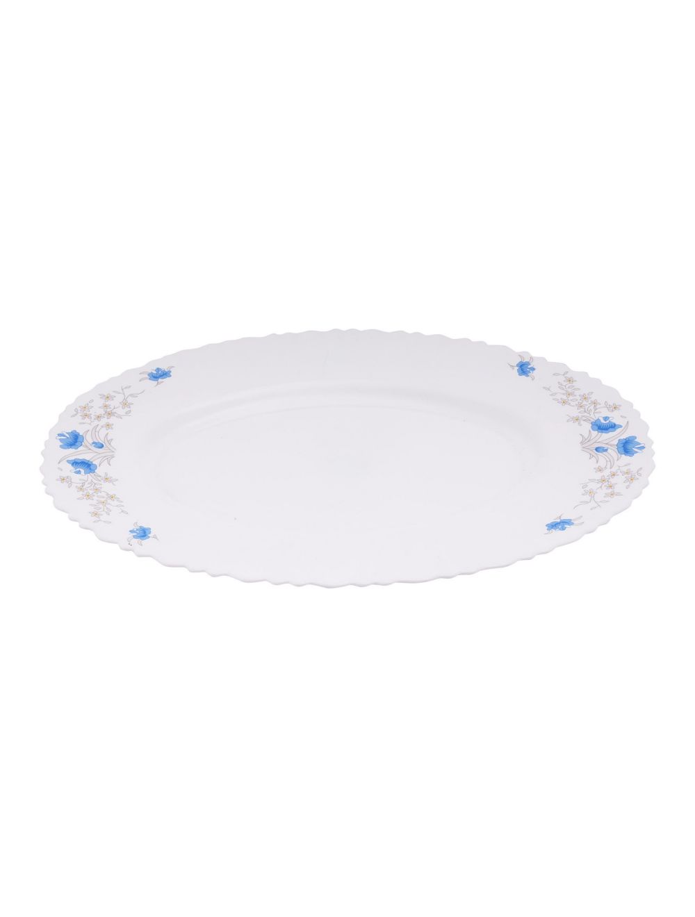 Royalford RF5683 Opal Ware Oval Plate, 14 Inch