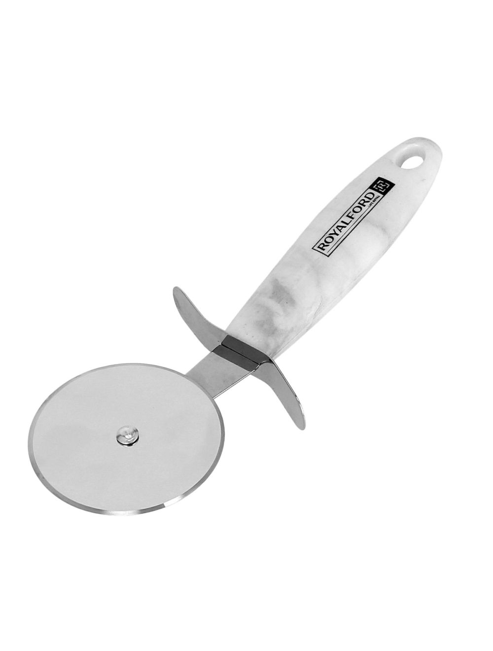 Royalford RF9546 Marble Designed ABS Stainless Steel Pizza Cutter