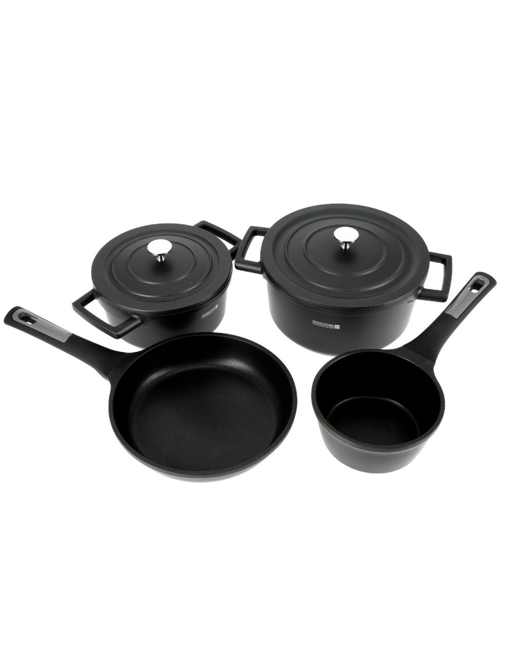 Royalford 6Pcs Cast Aluminium Cookware Set