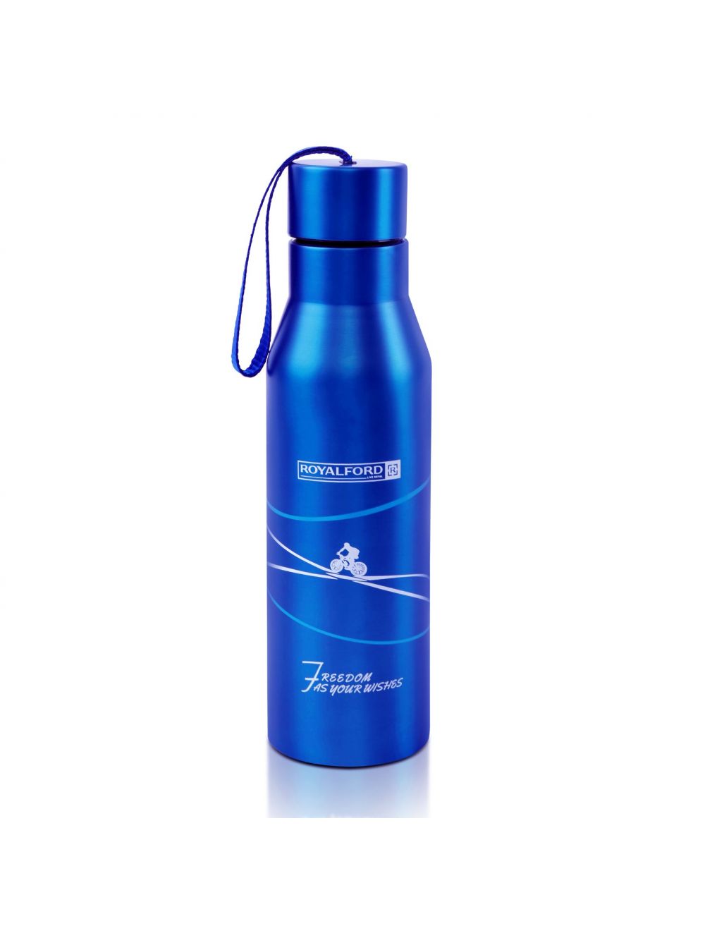Royalford 950ml Stainless Steel Vacuum Bottle - Double Flask & Water Bottle