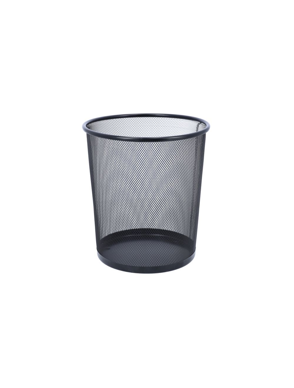 Royalford Mesh Waste Bin - Portable Round Metal Small Trash Can Wastebasket, Garbage Container Bin Paper Bin