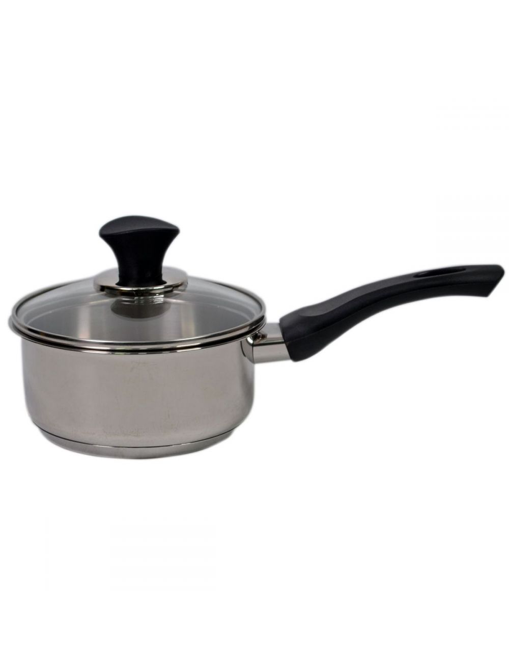 Silverstar Stainless Steel Sauce Pan with Glass Lid 14 cm-K10034