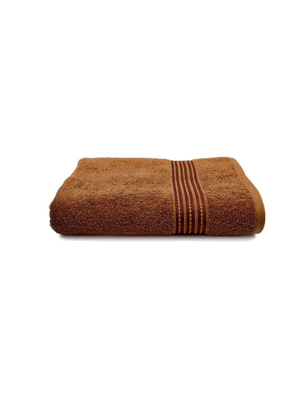 Rahalife 100% Cotton Bath Towel, Classic Collection, Brown   -14RLBT004