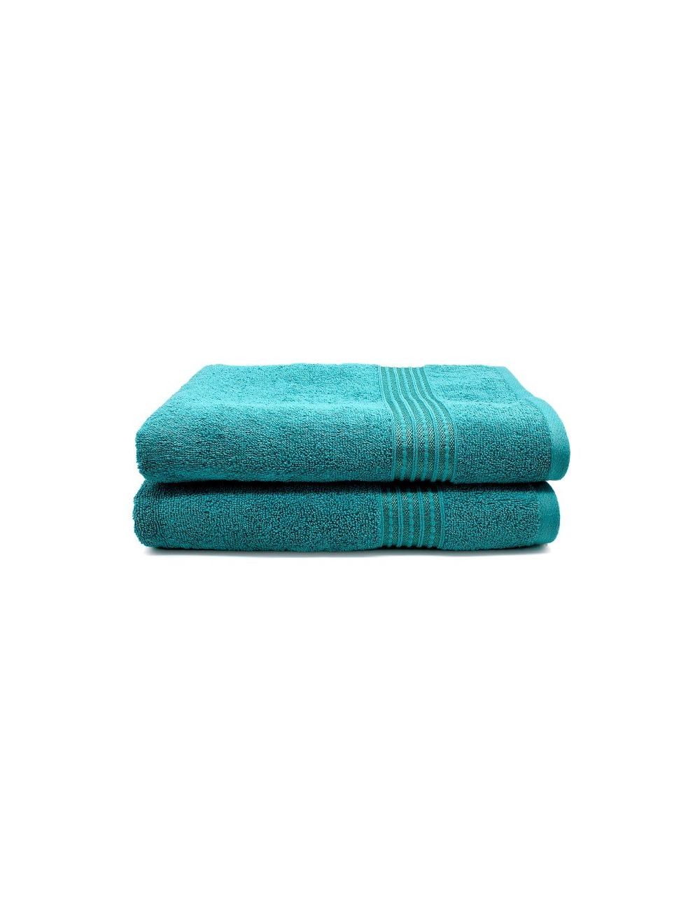 Rahalife 100% Cotton 2-Piece Bath Towel Set, Classic Collection, Sky Blue-14RLBT009