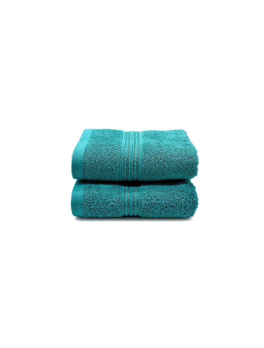 Rahalife 100% Cotton 2-Piece Hand Towel Set, Classic Collection, Sky Blue-14RLHT022