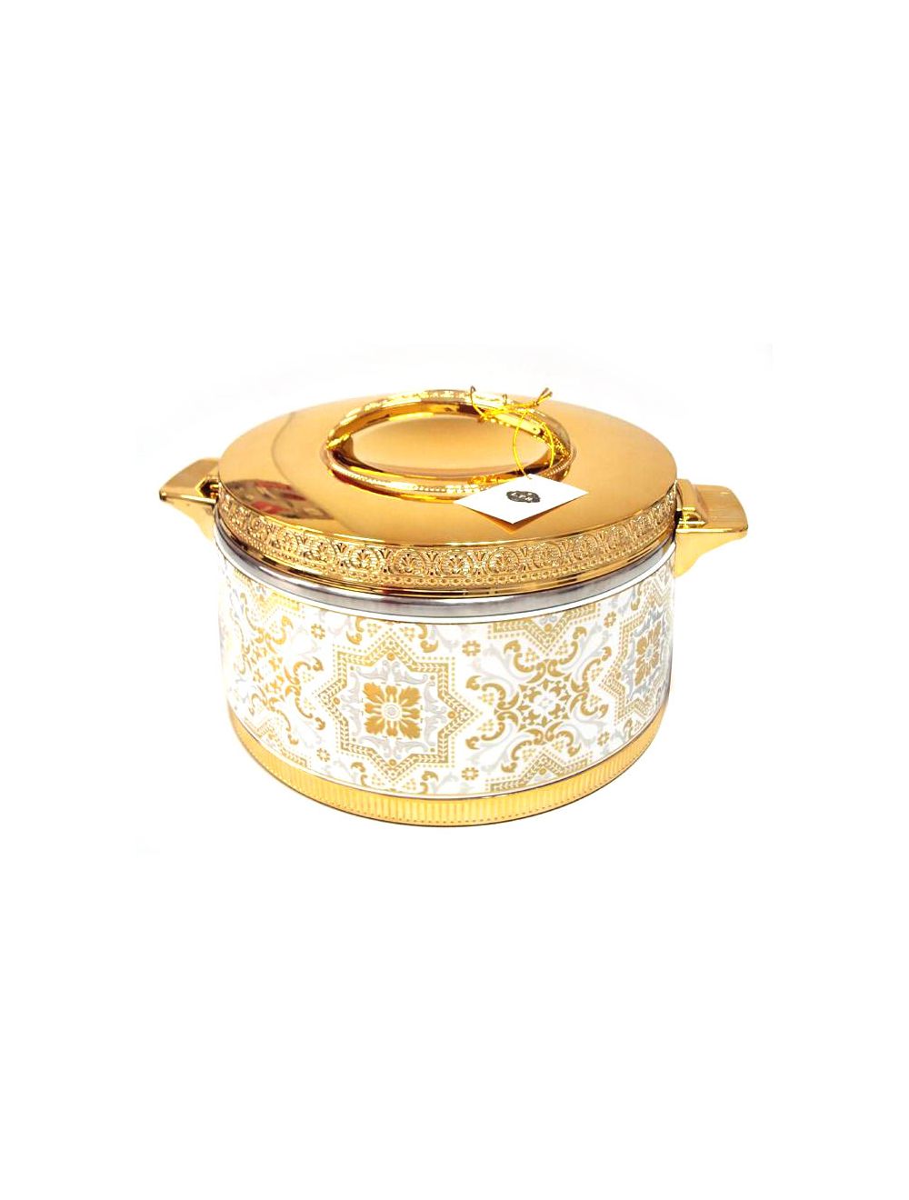 Hotpot Metal Gold and Silver Design 5.5L