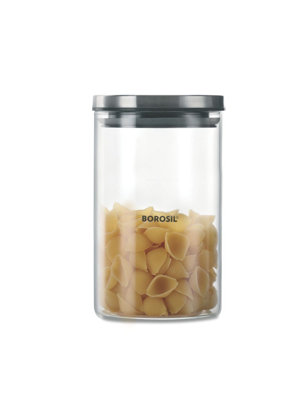 Borosil Classic Jar Storage Container Canister 900 ml-BCLJR960900