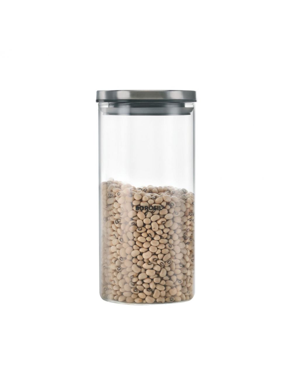 Borosil Classic Jar Storage Container Canister  1200 ml-BCLJR961200