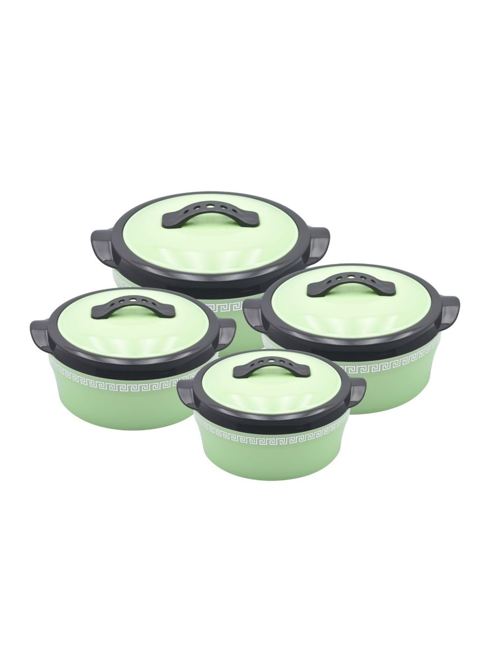 Selvel Florence Casserole 4pc Set Green (1000/1500/2000/3000 ml)-PHPF04-GREEN