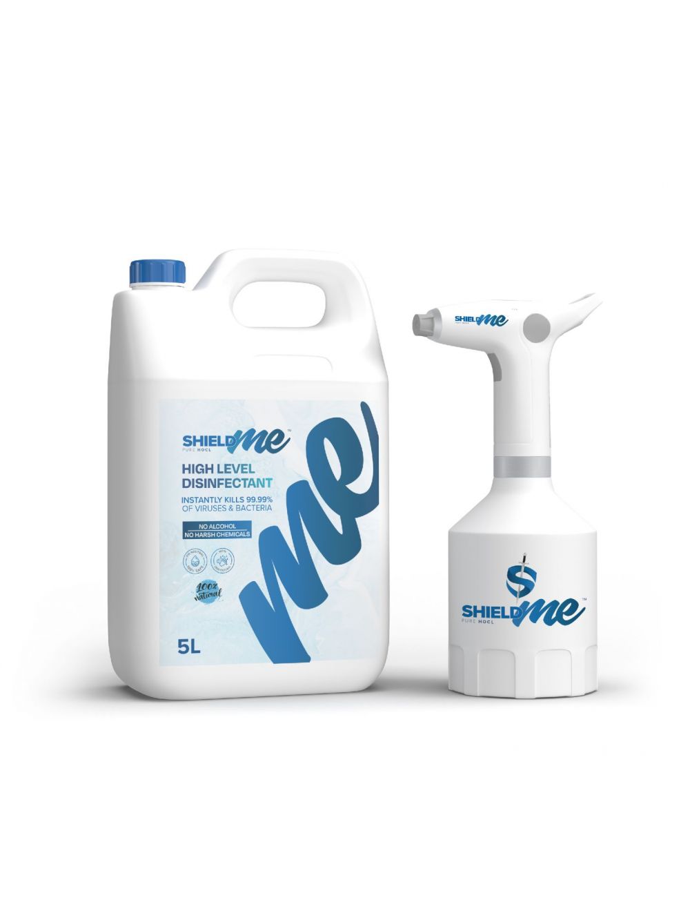 SHIELDme Handheld Compact Spray Machine & 5 Litres High level Sanitizer & Disinfectant -9H-7GFN-Z44O