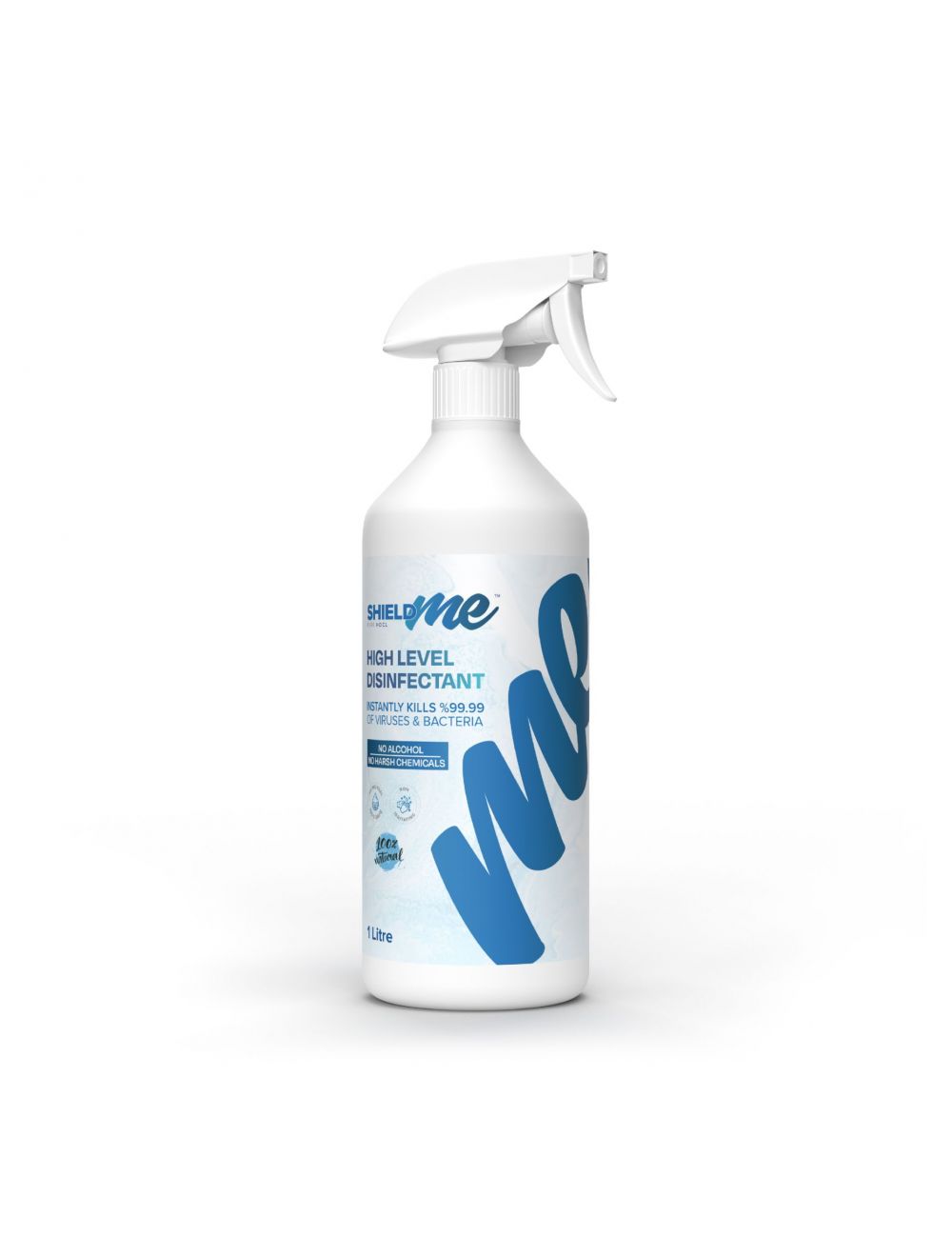 SHIELDme High Level Hand Sanitizer & Surface Disinfectant - 1  Litres Spray Type-GP-KJV6-ETUW
