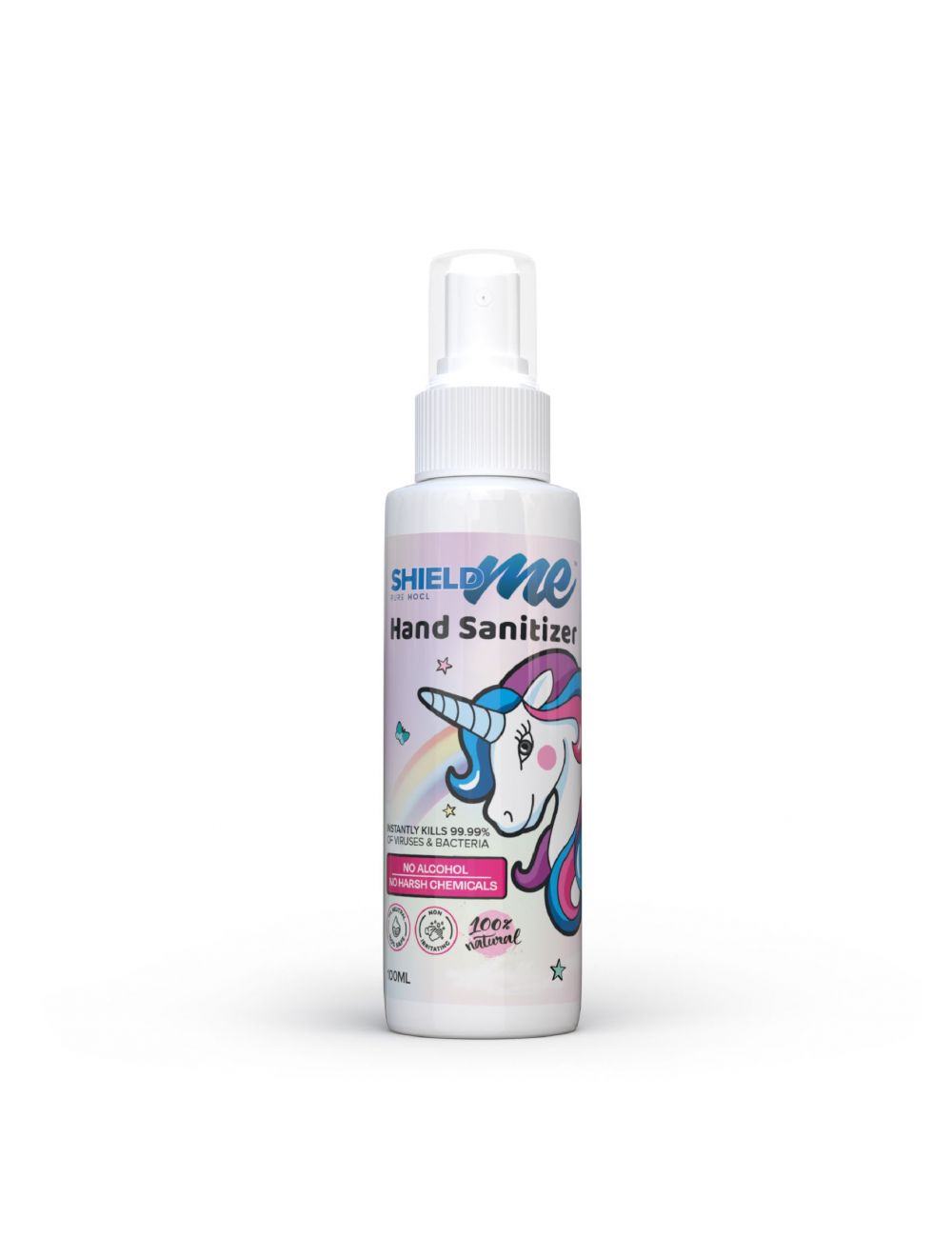 SHIELDme Hand Sanitizer & Surface Disinfectant for KIDS -  (Girls) 100 ML-UT-YS9H-W56T