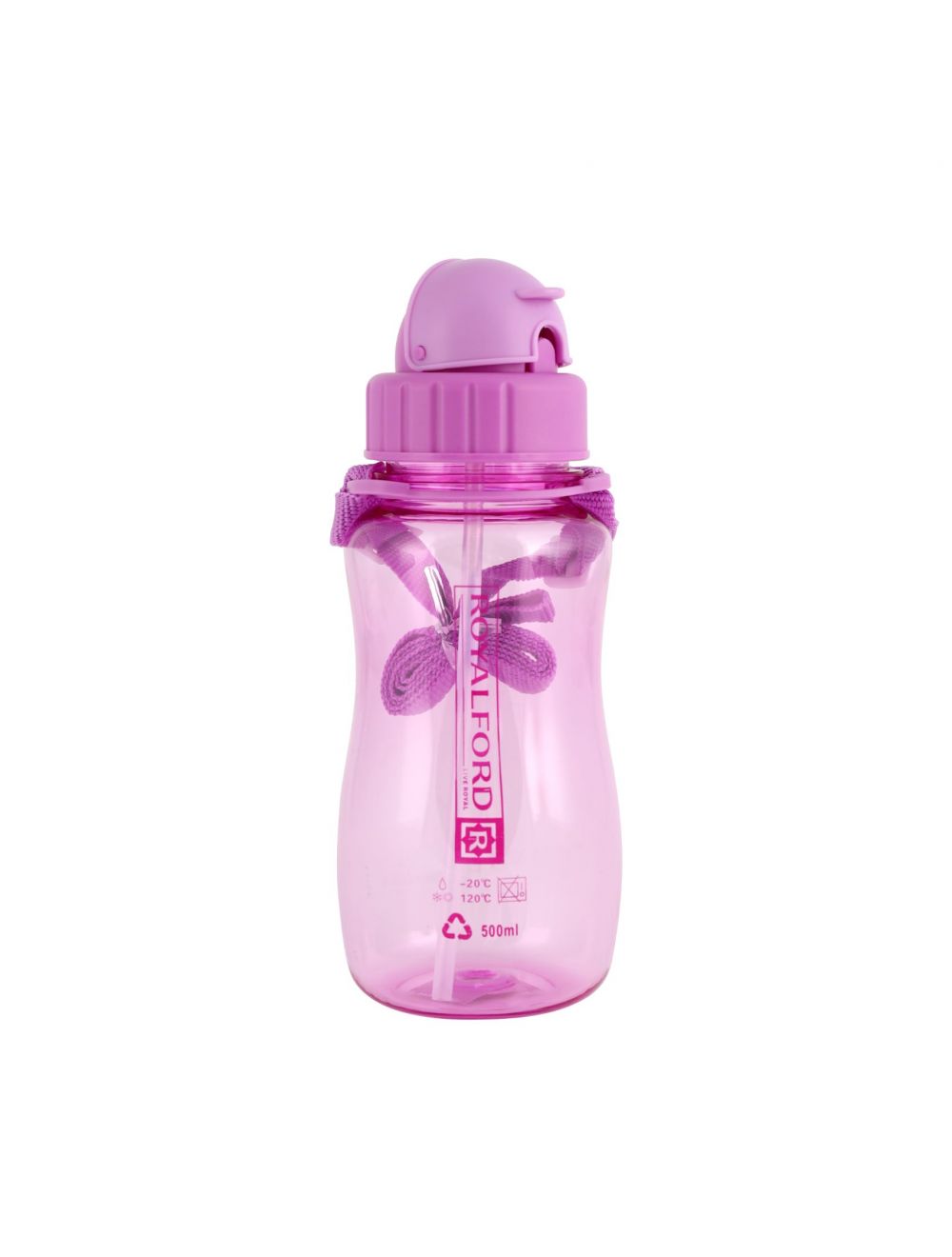 Royalford RF7581 500 ml Water Bottle - Assorted