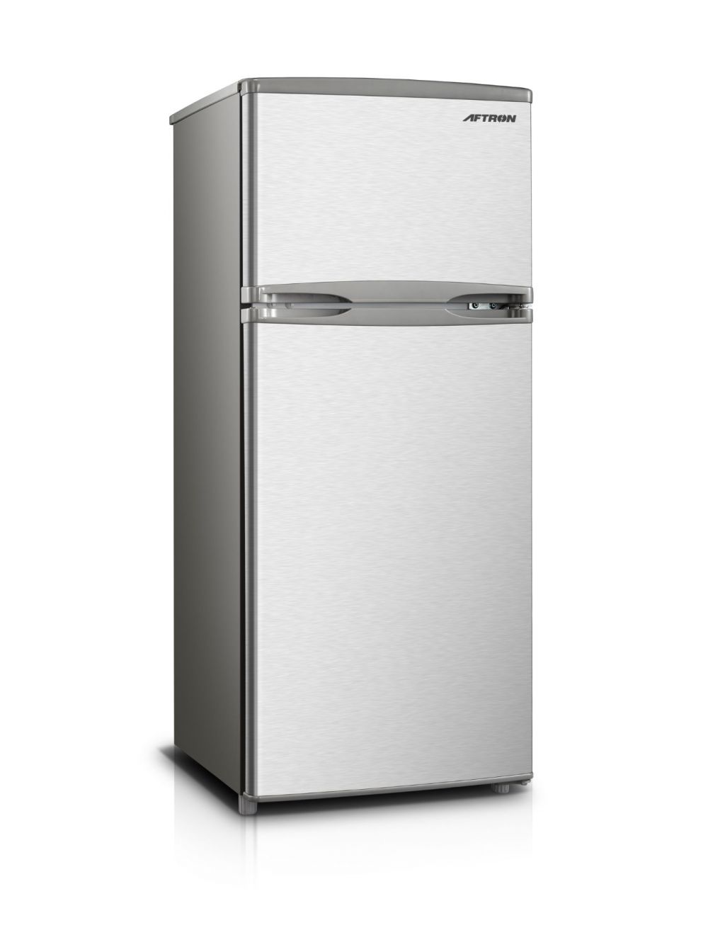 Aftron 160L Double Door Top Freezer Refrigerator-AFR605HS