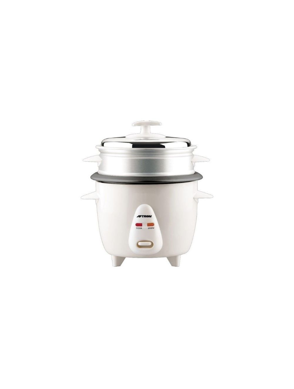 Aftron 1 L Rice Cooker, White -AFRC1000N