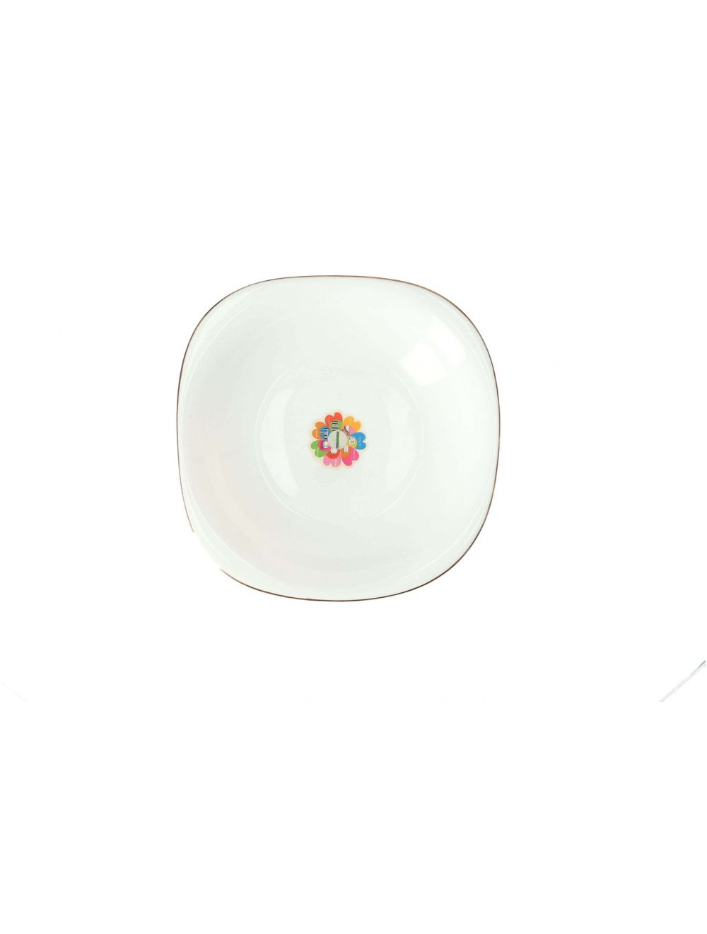 Royalford RF7874 Opal Imperial Gold Serving Plate, 8.5 Inch
