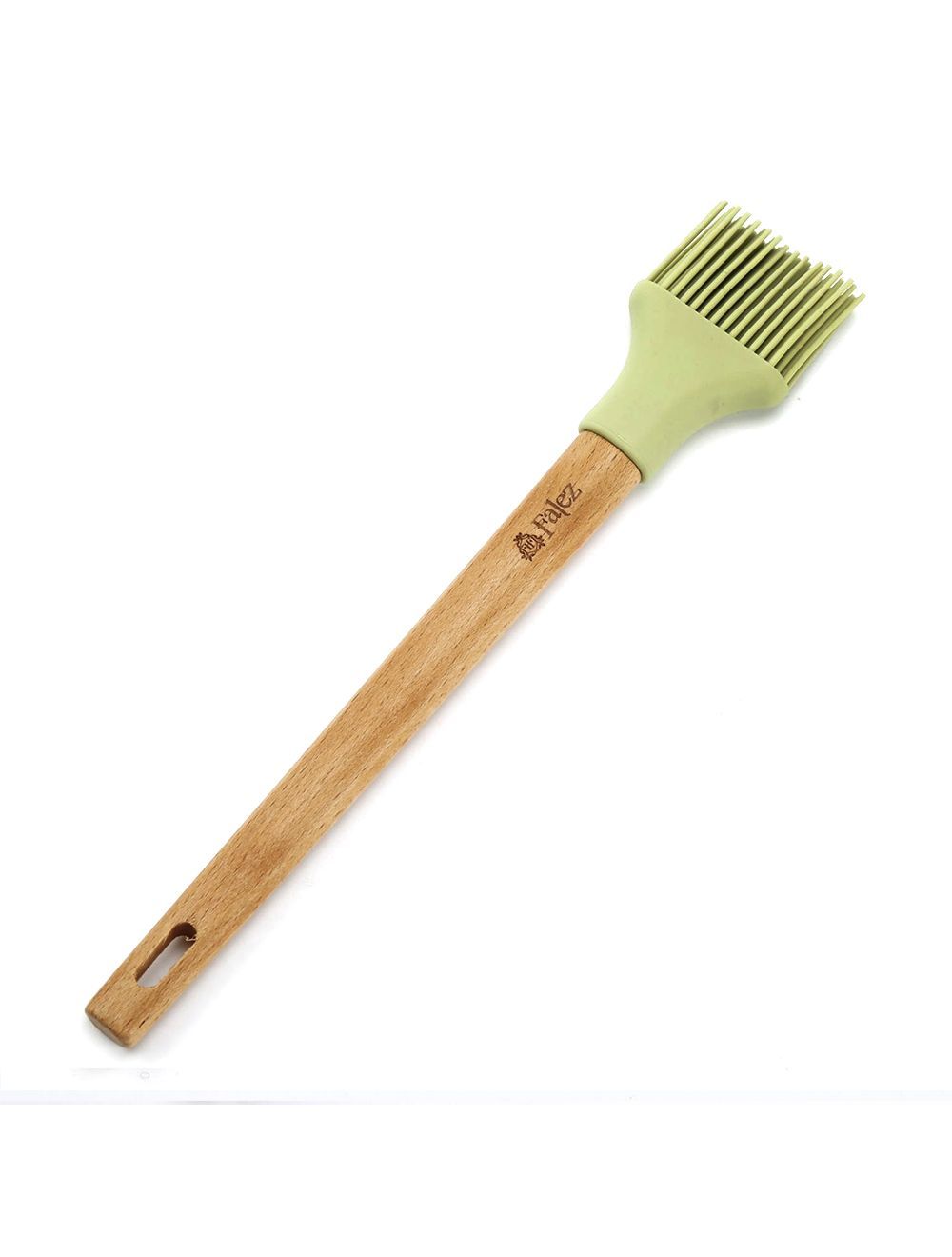 Falez Silicone Brush With Wooden Handle 32x6x2 cm-KW-2436