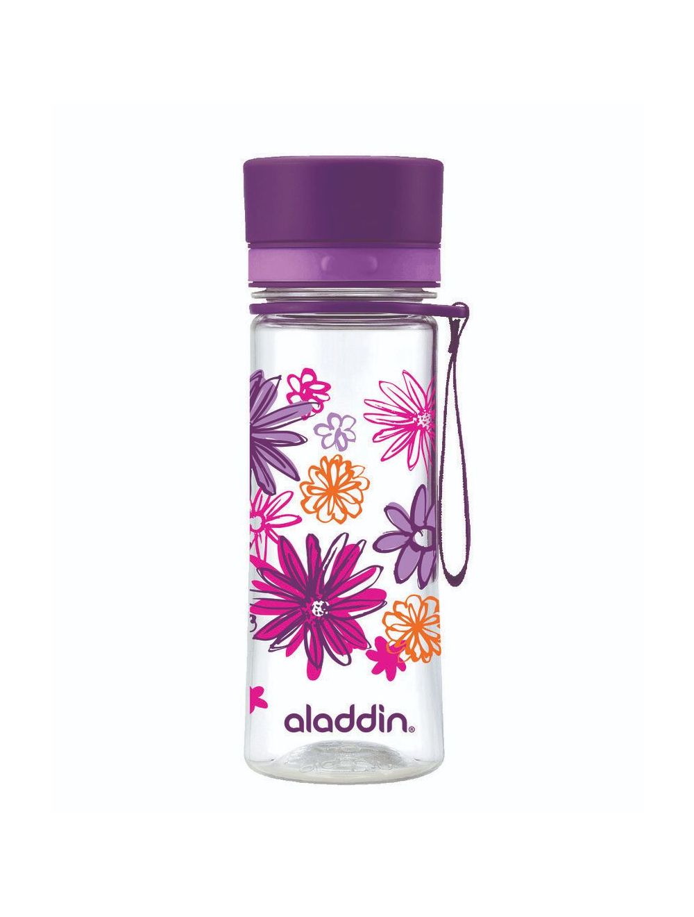 Aladdin Aveo Water Bottle 0.35L Purple (Graphics)-10-01101-088