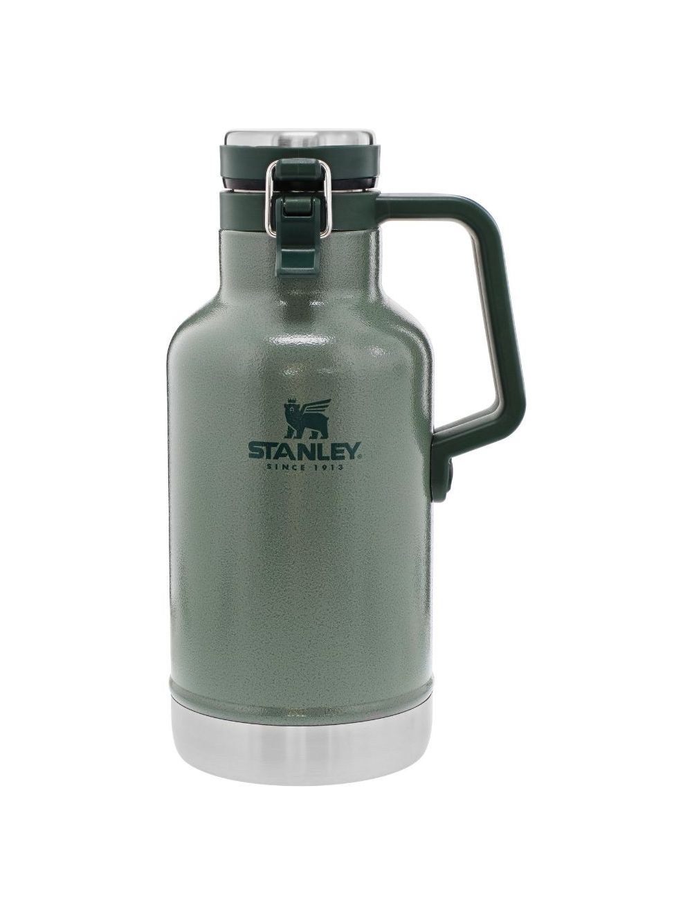 Stanley Classic Easy-Pour Growler 1.9L / 64oz Hammertone Green-10-01941-067