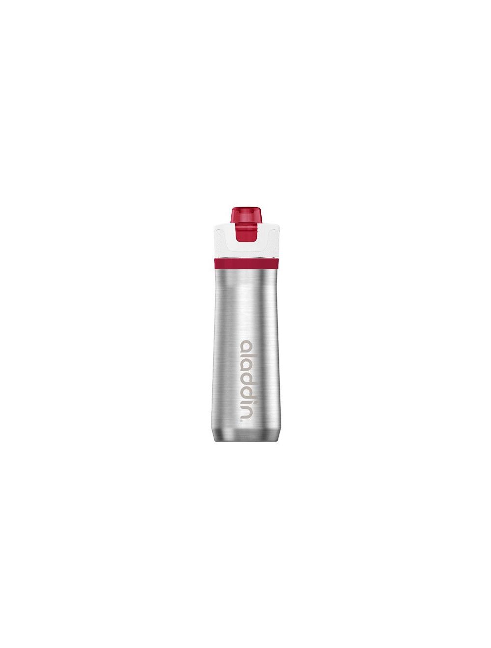 Aladdin Active Hydration Thermavac Stainless Steel Water Bottle 0.6L Red