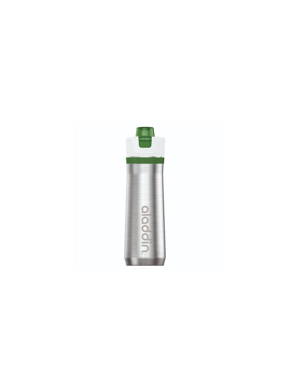 Aladdin Active Hydration Thermavac Stainless Steel Water Bottle 0.6L Green