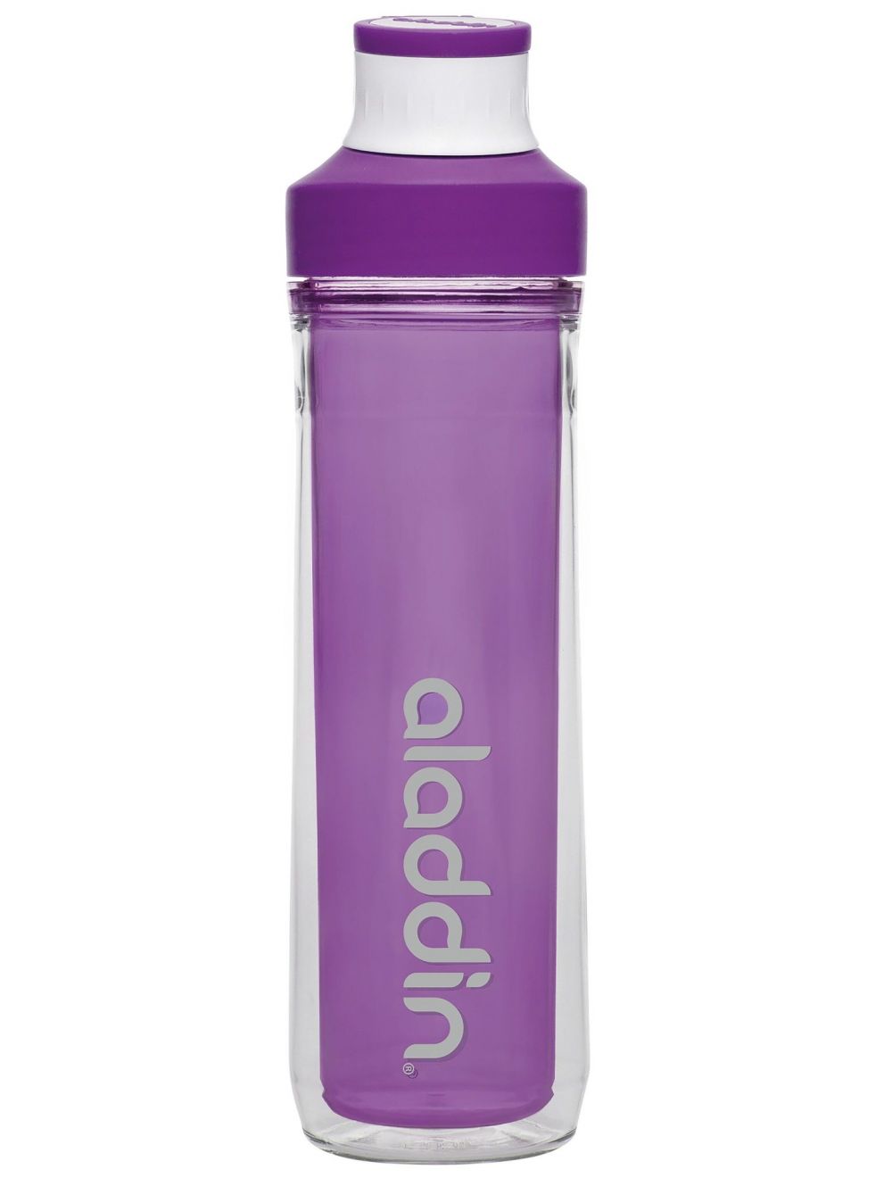 Aladdin Active Hydration Double Wall Water Bottle 0.5L-Purple-10-02686-025