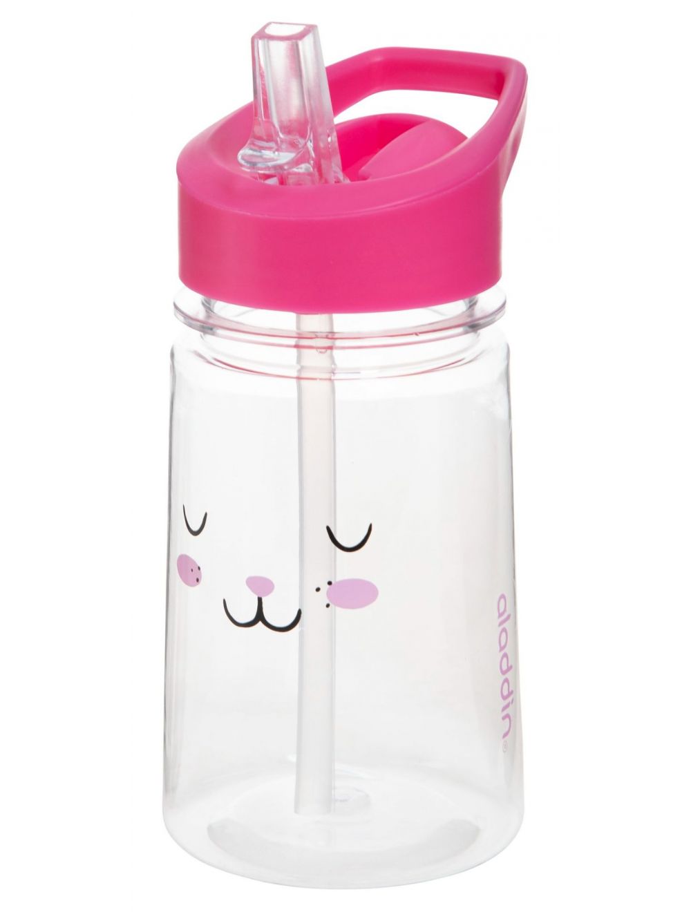 Aladdin Zoo Flip & Sip Water Bottle 0.43L Pink-10-08541-001