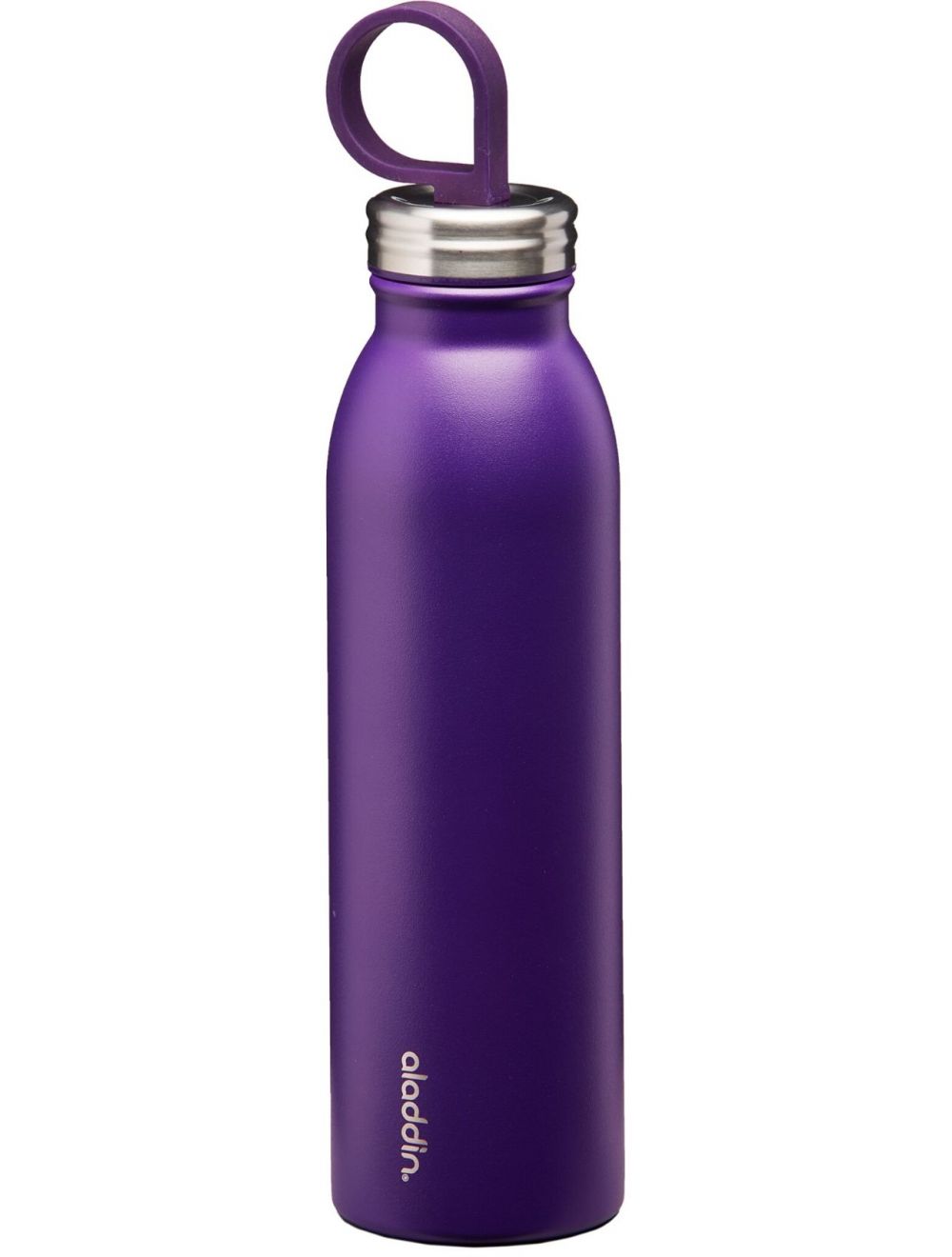 Aladdin Chilled Thermavac Stainless Steel Water Bottle 0.55L Violet Purple