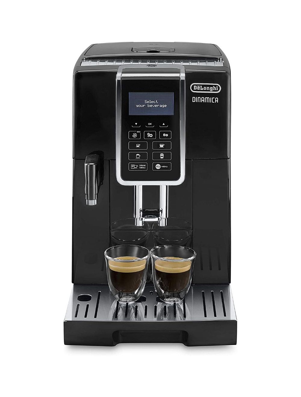 De'Longhi Dinamica Fully Automatic Coffee Machine-ECAM350.55B
